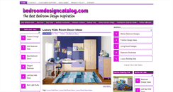 Desktop Screenshot of bedroomdesigncatalog.com